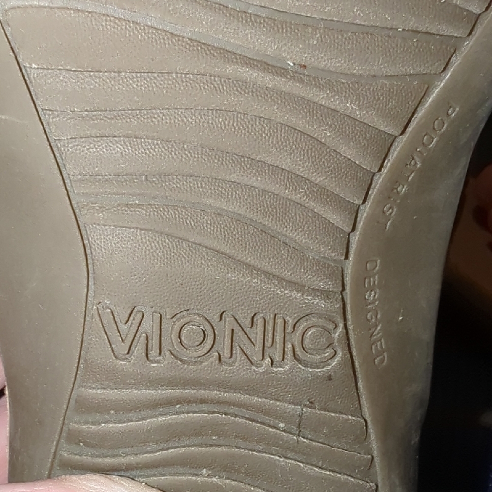 Vionic Cork Double Strap Sandals - Picture 2 of 6